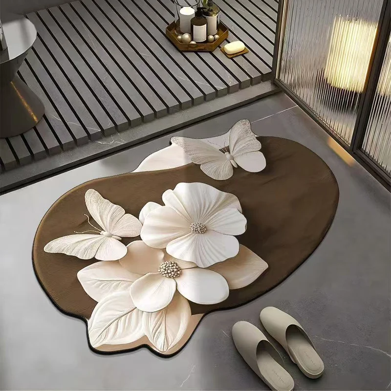 Floral Design Area Mat Stornfield