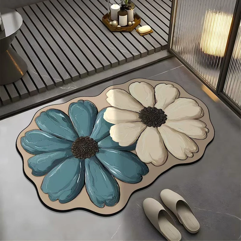 Floral Design Area Mat Stornfield