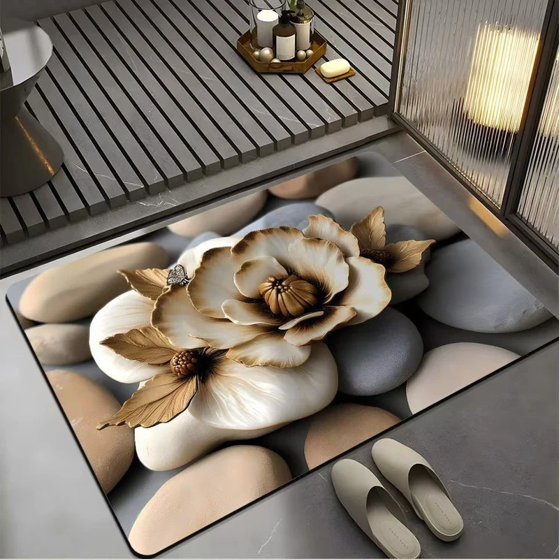 Floral Design Area Mat Stornfield