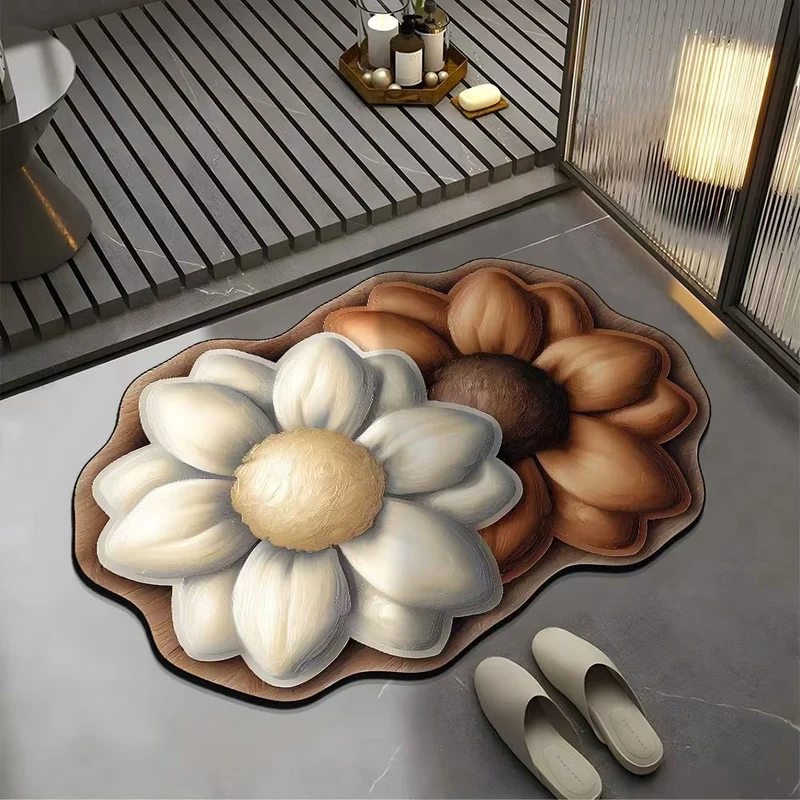 Floral Design Area Mat Stornfield