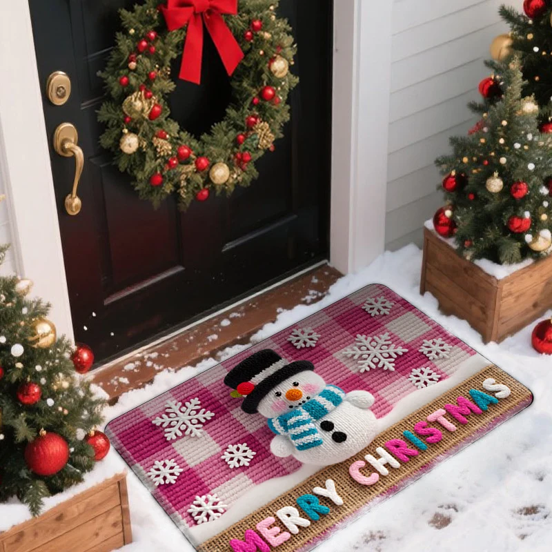 Festive Indoor Outdoor Welcome Mat Stornfield