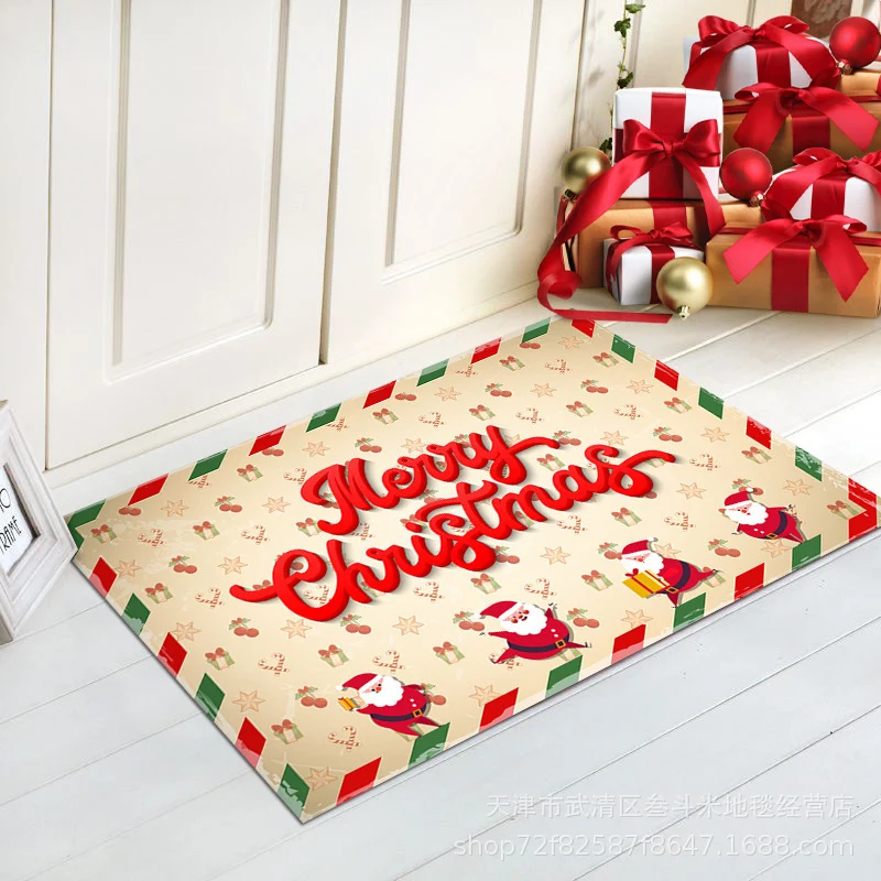 Festive Holiday Entrance Mat Stornfield
