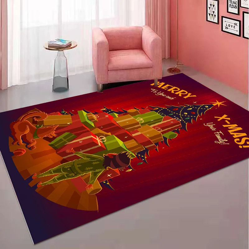 Festive Decorative Christmas Area Rug Stornfield