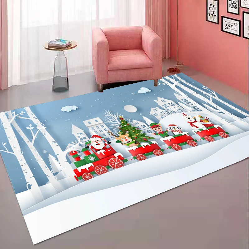 Festive Decorative Christmas Area Rug Stornfield