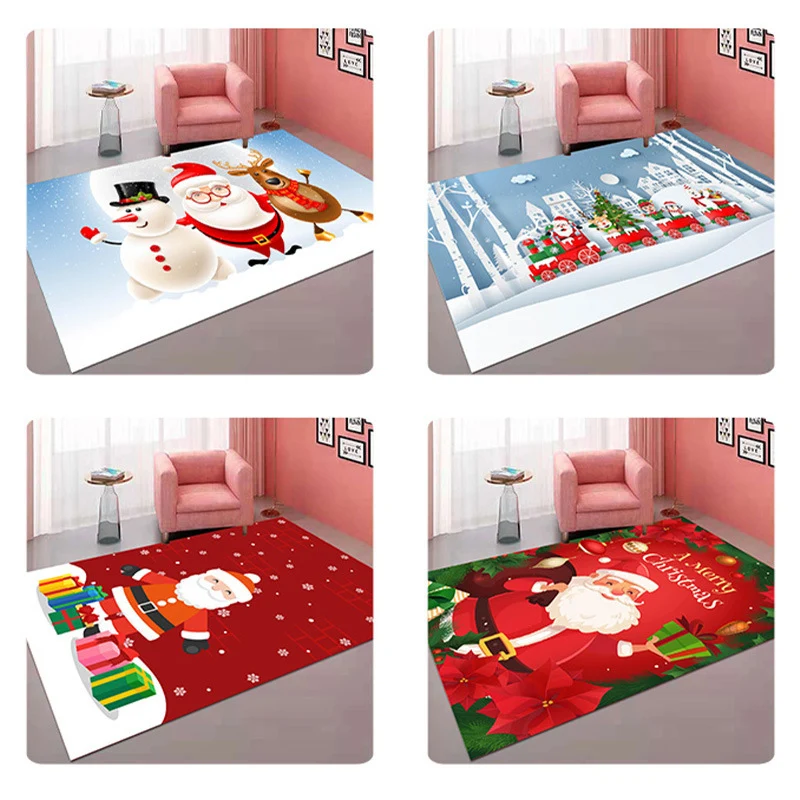 Festive Decorative Christmas Area Rug Stornfield