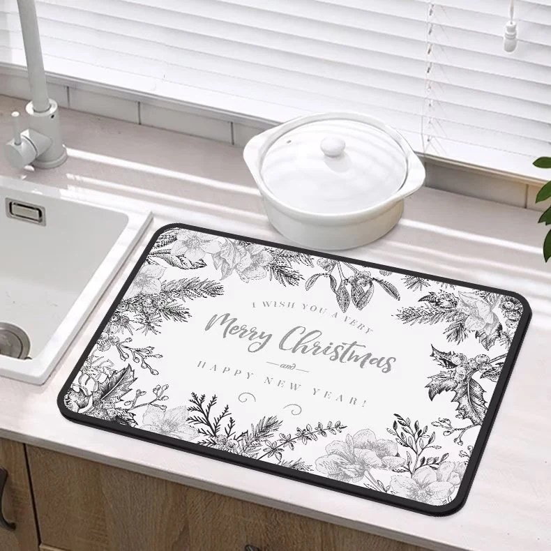 Elegant Floral Dining Table Mat Stornfield