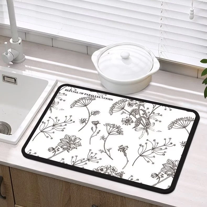 Elegant Floral Dining Table Mat Stornfield