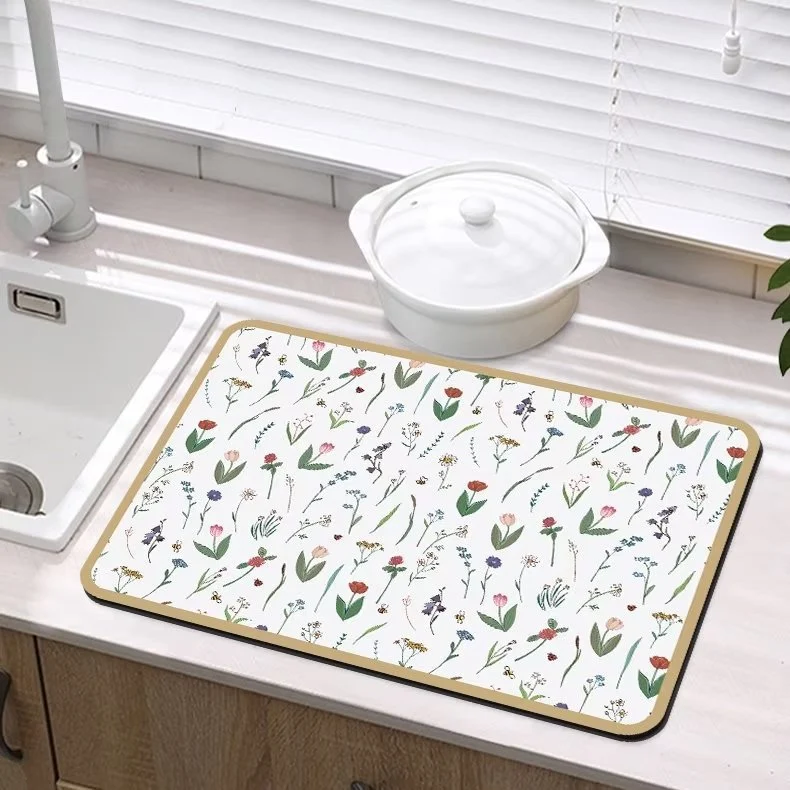 Elegant Floral Dining Table Mat Stornfield