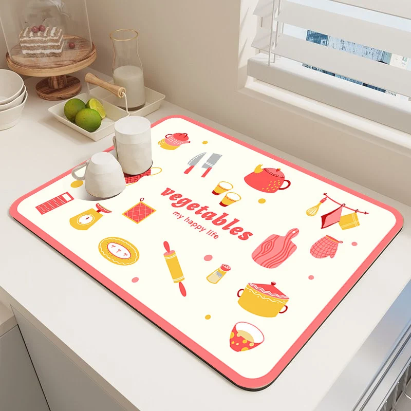 Dessert-Themed Kitchen Mat Stornfield