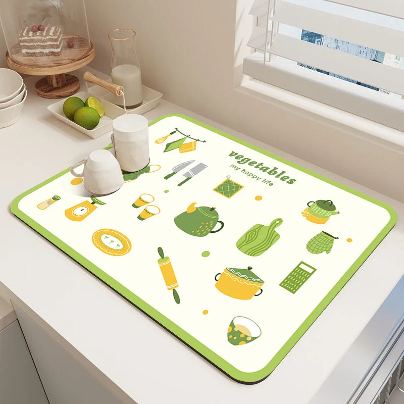 Dessert-Themed Kitchen Mat Stornfield