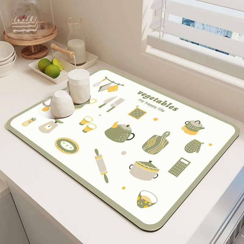 Dessert-Themed Kitchen Mat Stornfield