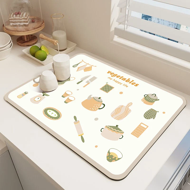 Dessert-Themed Kitchen Mat Stornfield