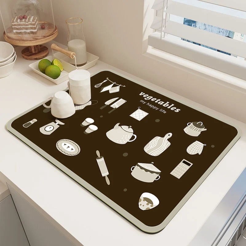 Dessert-Themed Kitchen Mat Stornfield