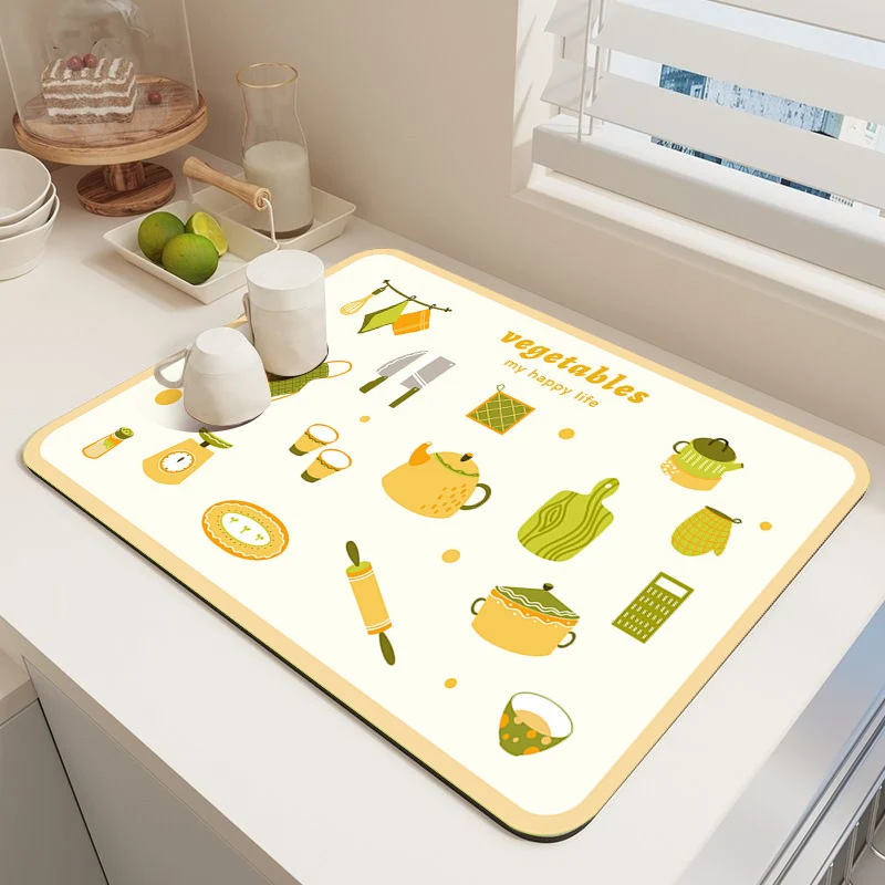 Dessert-Themed Kitchen Mat Stornfield