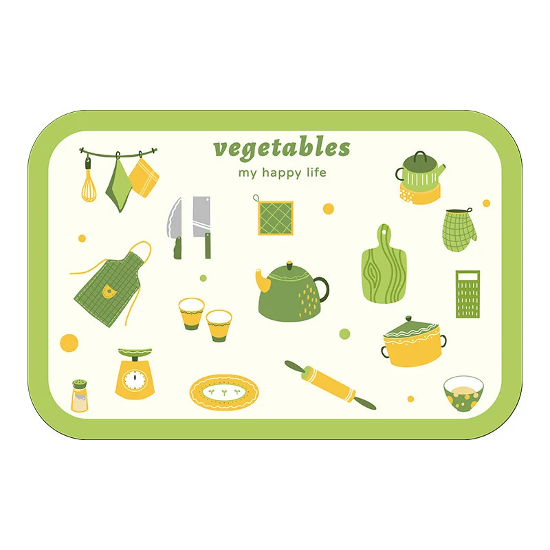 Dessert-Themed Kitchen Mat Stornfield