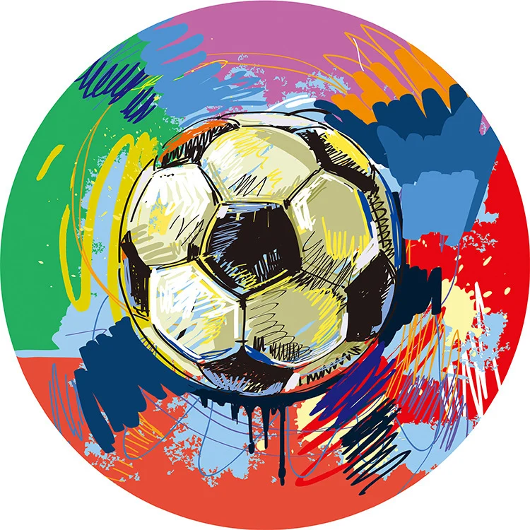 Decorative Round Mat Stornfield