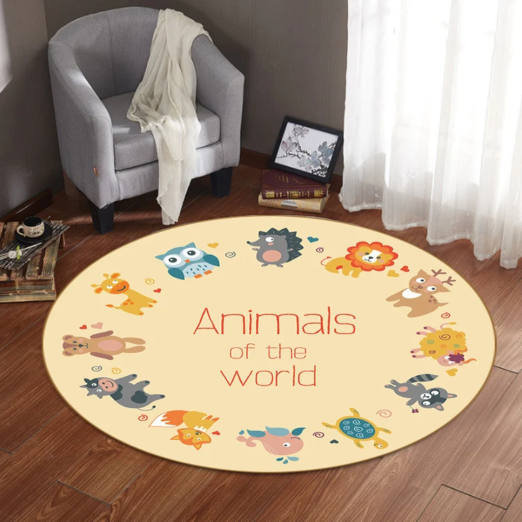Decorative Round Mat Stornfield