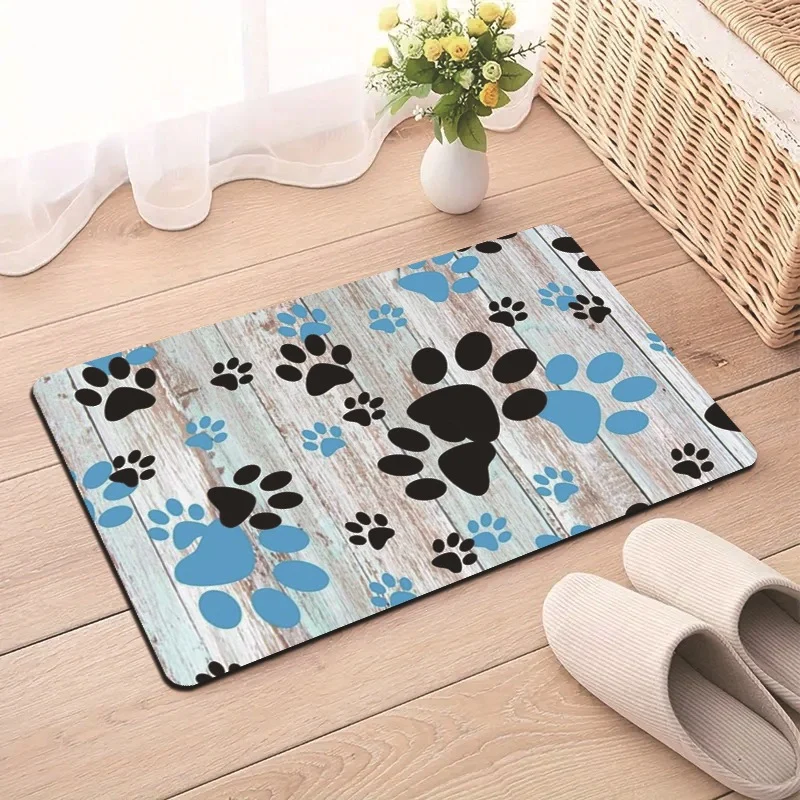 Decorative Pet-Themed Bath Mat Stornfield
