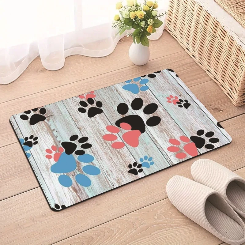 Decorative Pet-Themed Bath Mat Stornfield