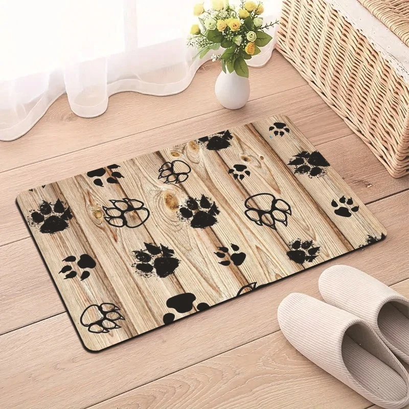 Decorative Pet-Themed Bath Mat Stornfield