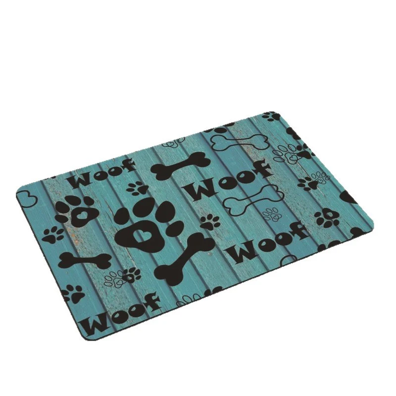 Decorative Pet-Themed Bath Mat Stornfield