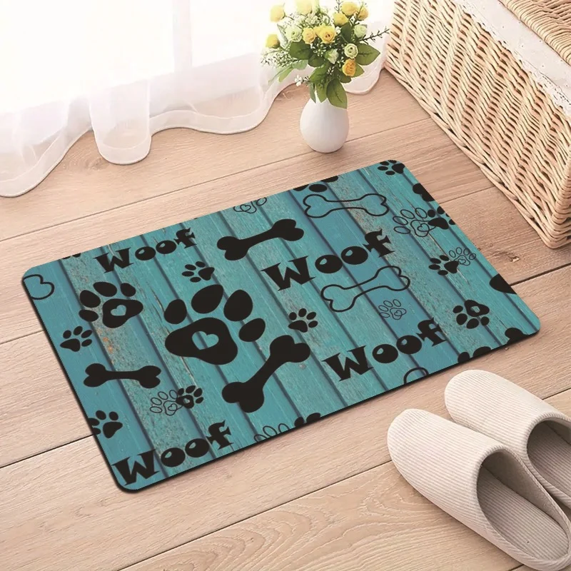 Decorative Pet-Themed Bath Mat Stornfield