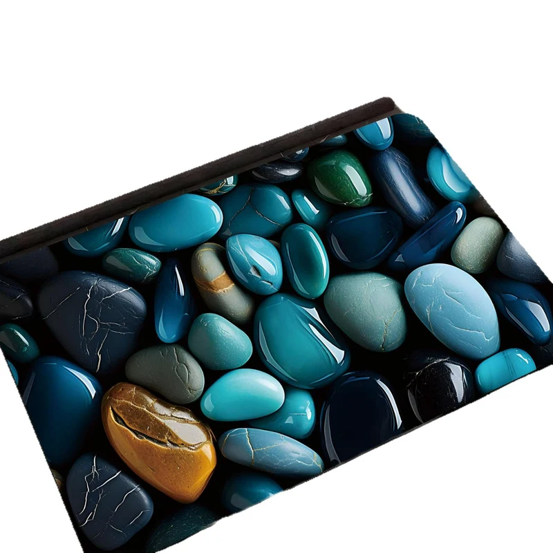 Decorative Pebble Pattern Area Mat Stornfield
