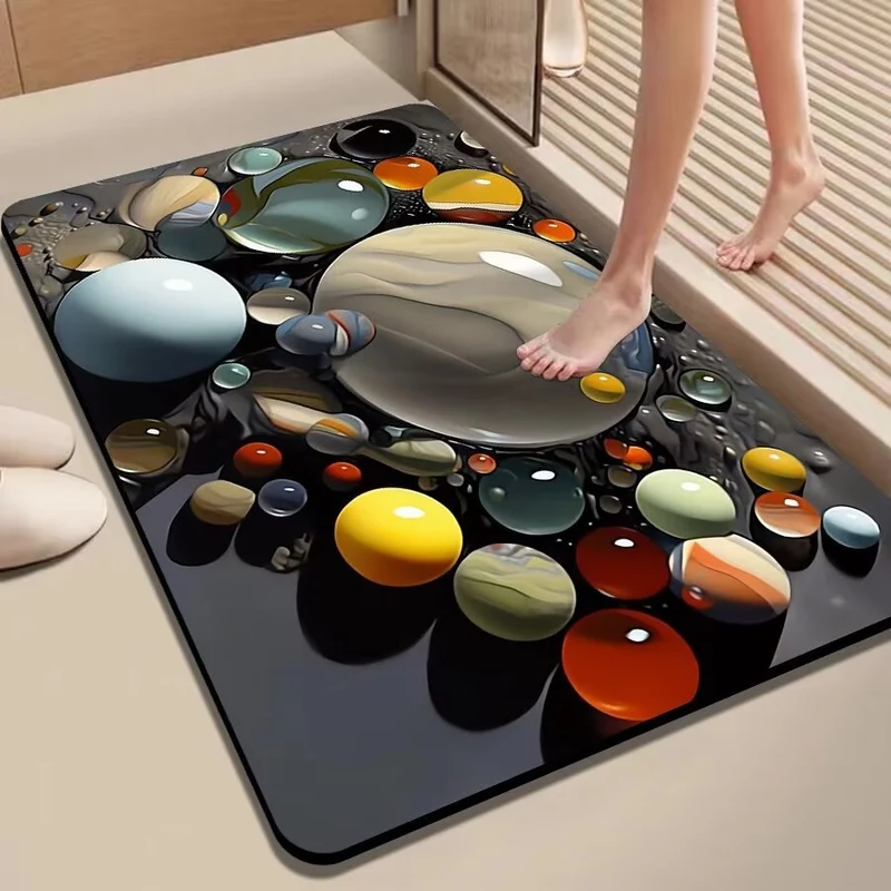 Decorative Non-Slip Bath Mat Stornfield