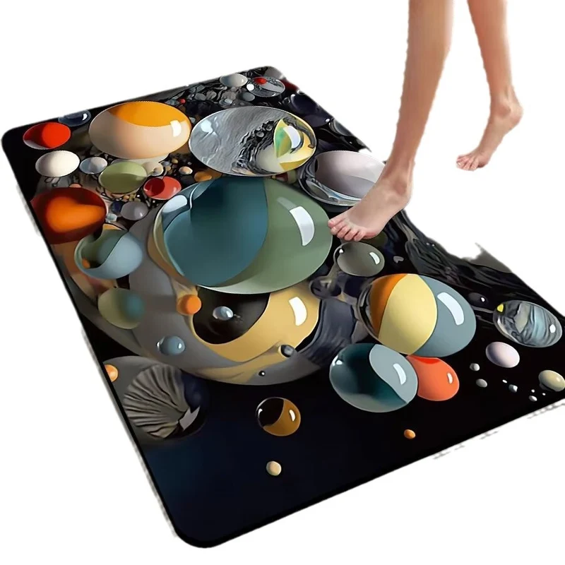 Decorative Non-Slip Bath Mat Stornfield