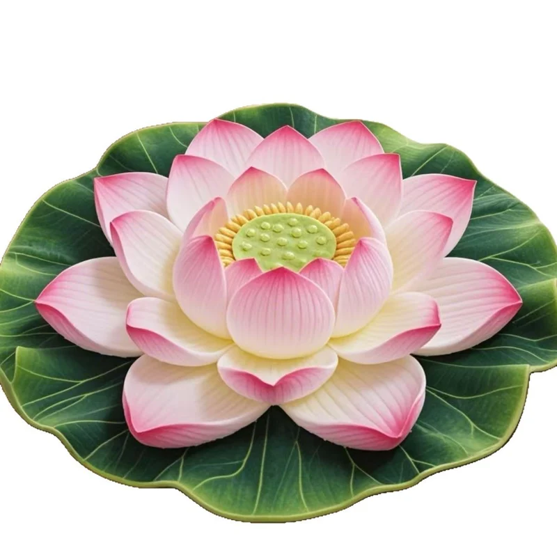 Decorative Lotus-Shaped Mat Stornfield