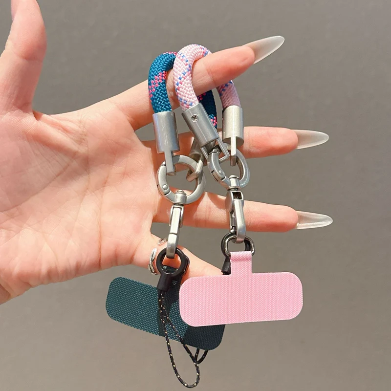 Lässiger Seil-Schlüsselanhänger Halter Karnz