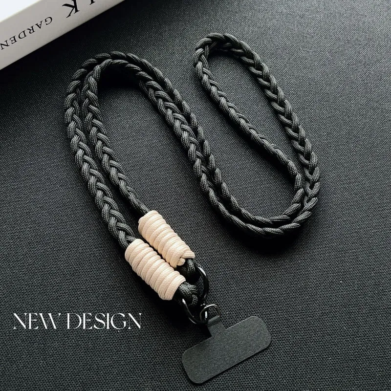 Geflochtener langlebiger Lanyard mit verstellbarem Griff Karnz