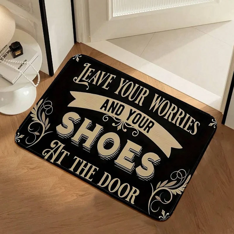 Decorative Geometric Welcome Mat Stornfield