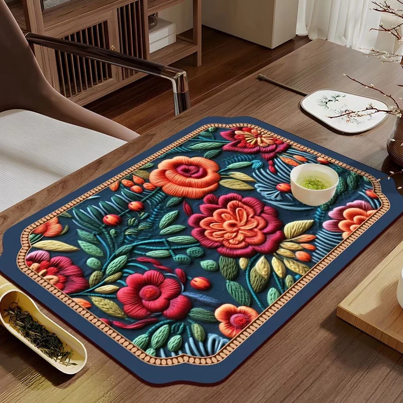 Decorative Floral Table Mat Stornfield