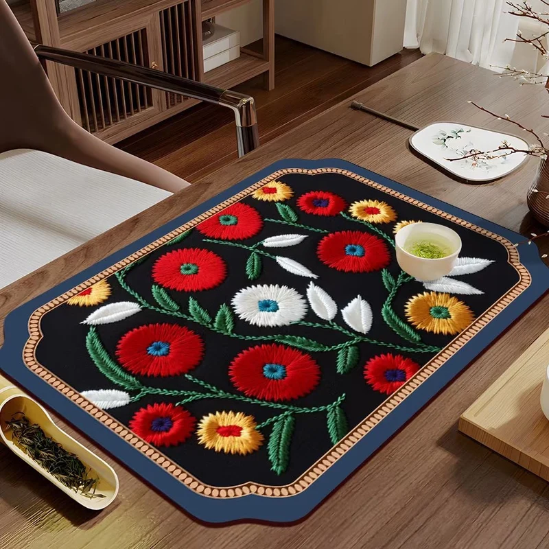 Decorative Floral Table Mat Stornfield