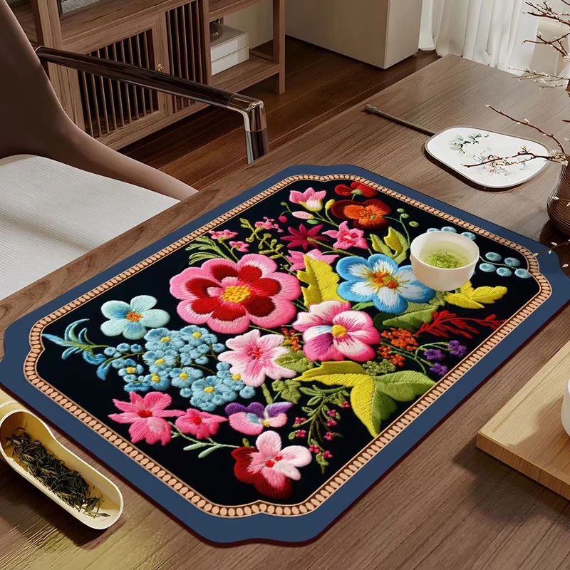 Decorative Floral Table Mat Stornfield