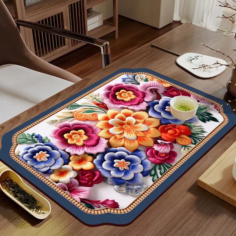 Decorative Floral Table Mat Stornfield