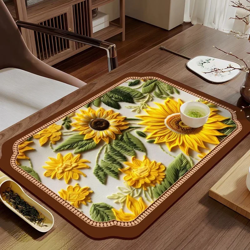Decorative Floral Table Mat Stornfield