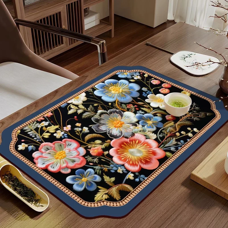 Decorative Floral Table Mat Stornfield
