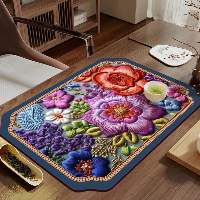 Decorative Floral Table Mat Stornfield