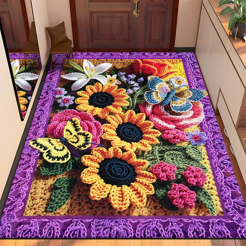 Decorative Floral Area Rug Stornfield