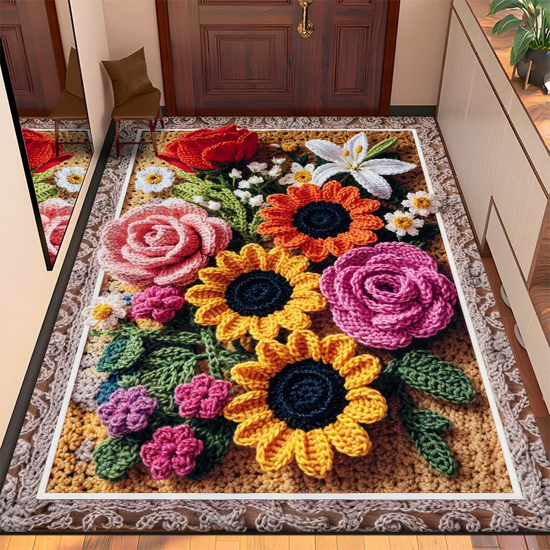Decorative Floral Area Rug Stornfield