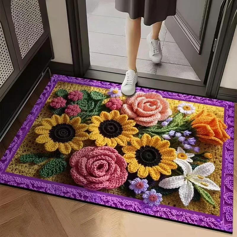 Decorative Floral Area Rug Stornfield