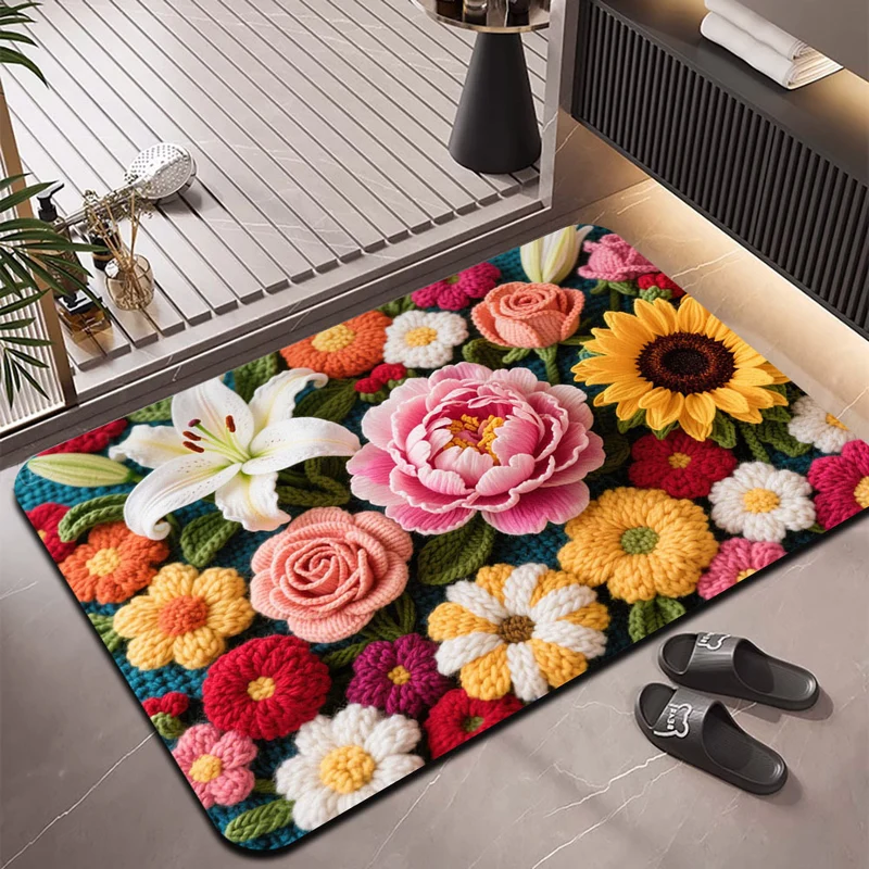 Decorative Floral Area Rug Stornfield