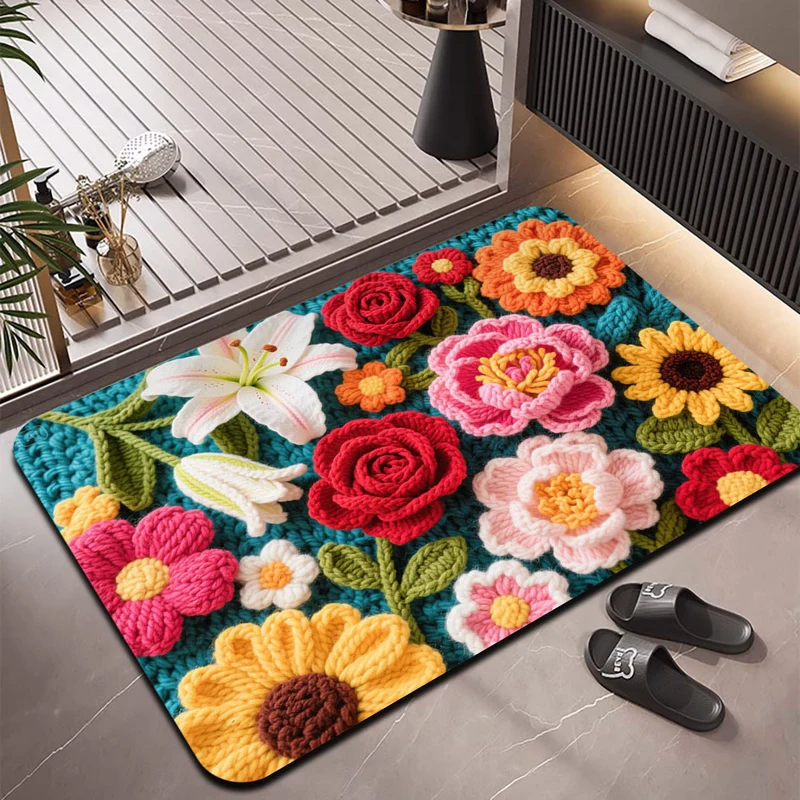 Decorative Floral Area Rug Stornfield