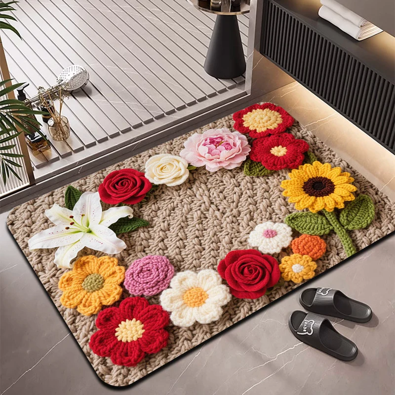 Decorative Floral Area Rug Stornfield