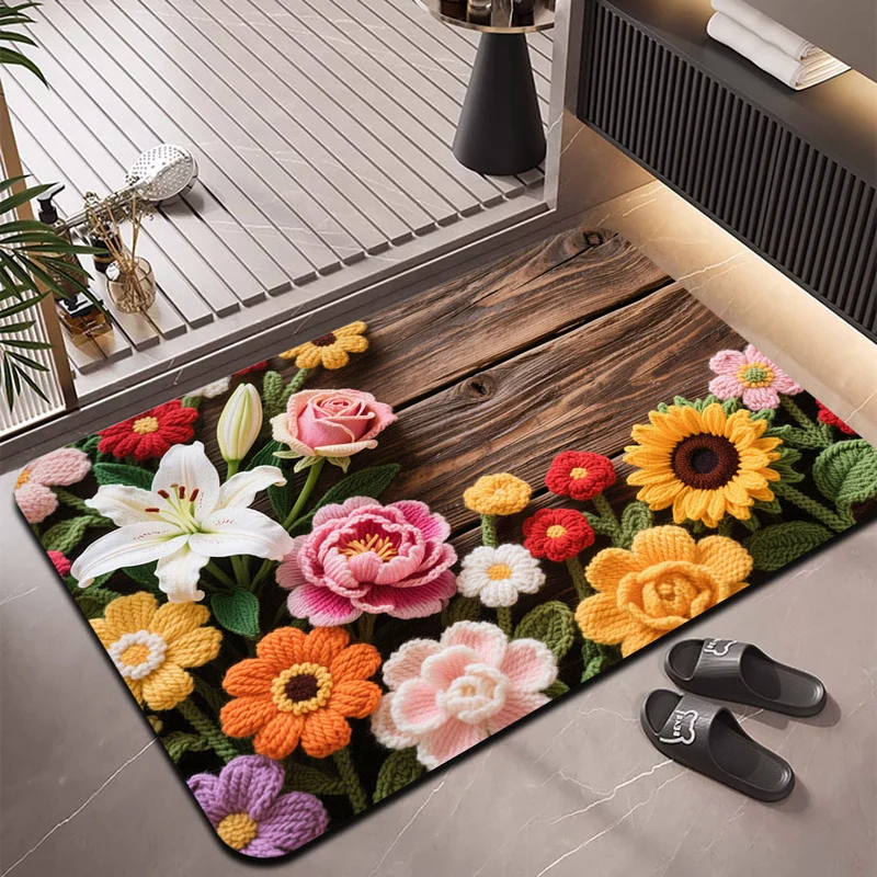 Decorative Floral Area Rug Stornfield