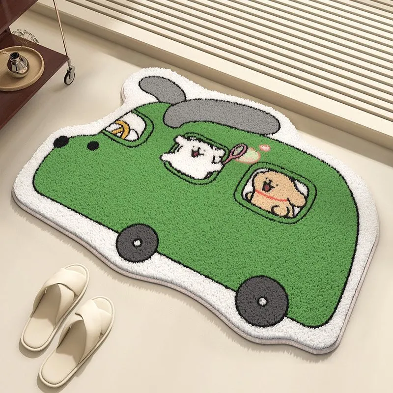 Decorative Cat-shaped Bath Mat Stornfield