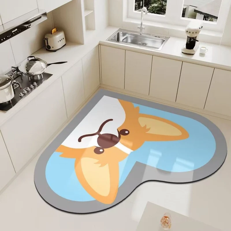 Cute Panda Themed Kitchen Floor Mat Stornfield