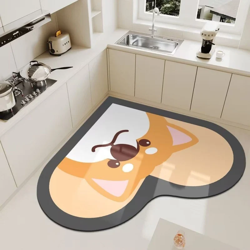 Cute Panda Themed Kitchen Floor Mat Stornfield